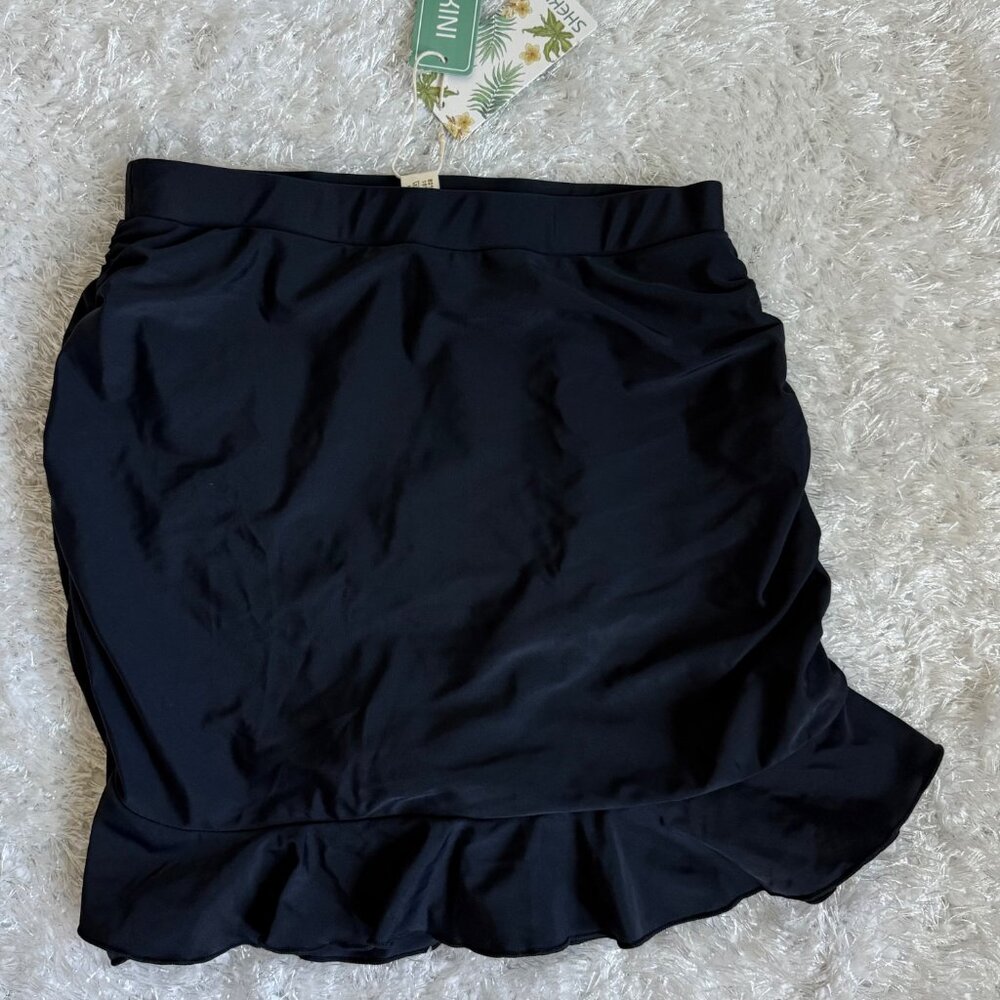 Shekini Medium Ruffle Swim built in bottom swimsuit